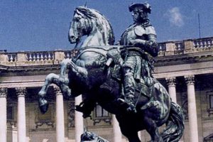 Памятник принцу Евгению Савойскому на Хельденплац, Вена