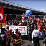 Забастовка наземного персонала во Франции
